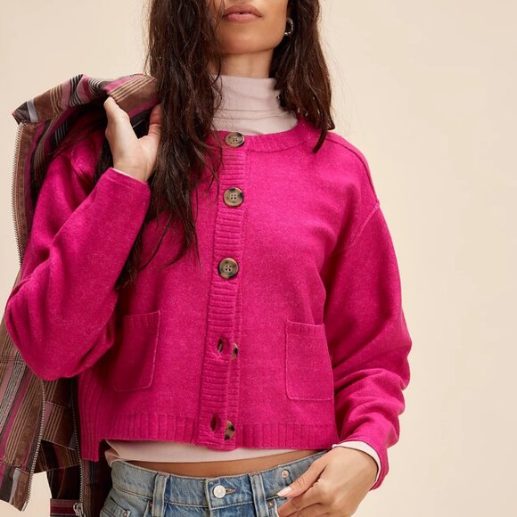 Free People Sweaters - NEW Free People Luna Cardigan Size S